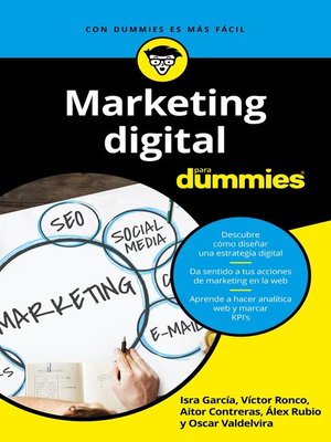 cover image of Marketing digital para Dummies